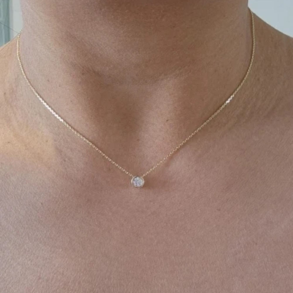 Real Lab Diamond Necklace - Picture 4 of 9